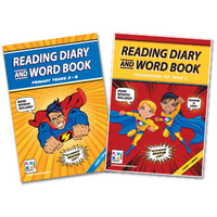  Reading Diary and Word Books  Grade 3-6